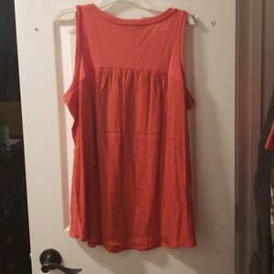 LOFT NWT Red orange blouse